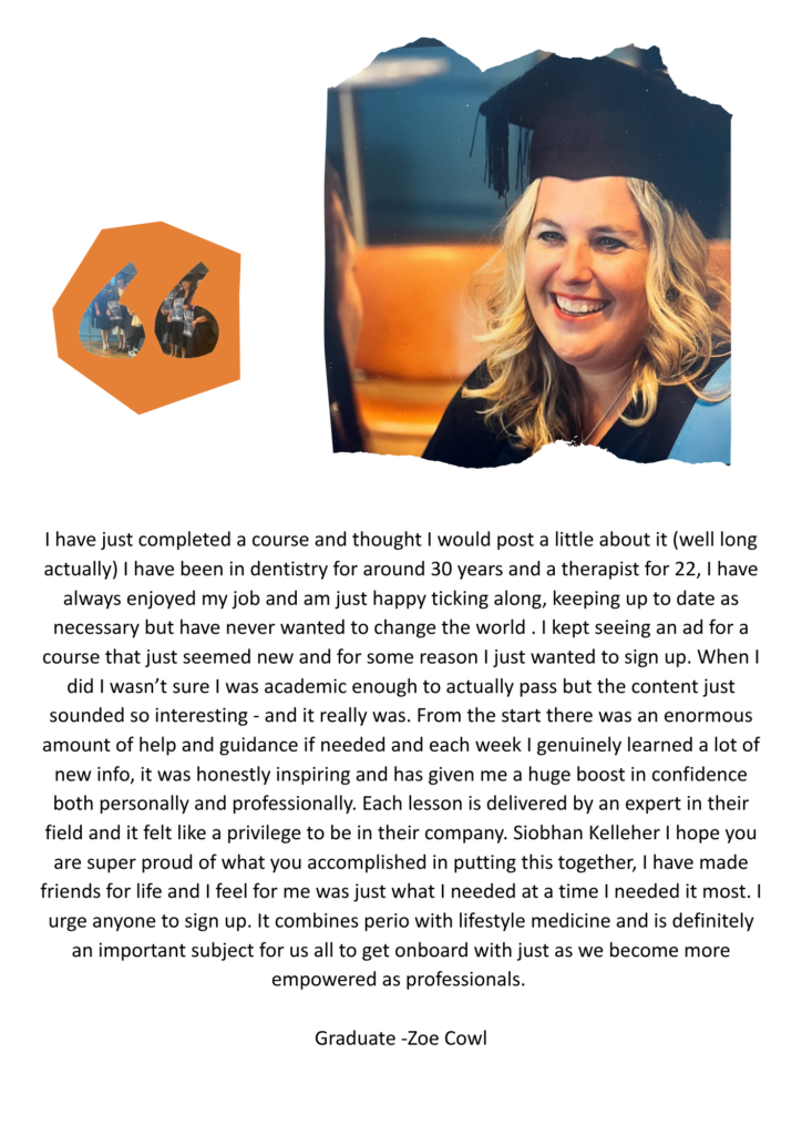 Learner testimonial