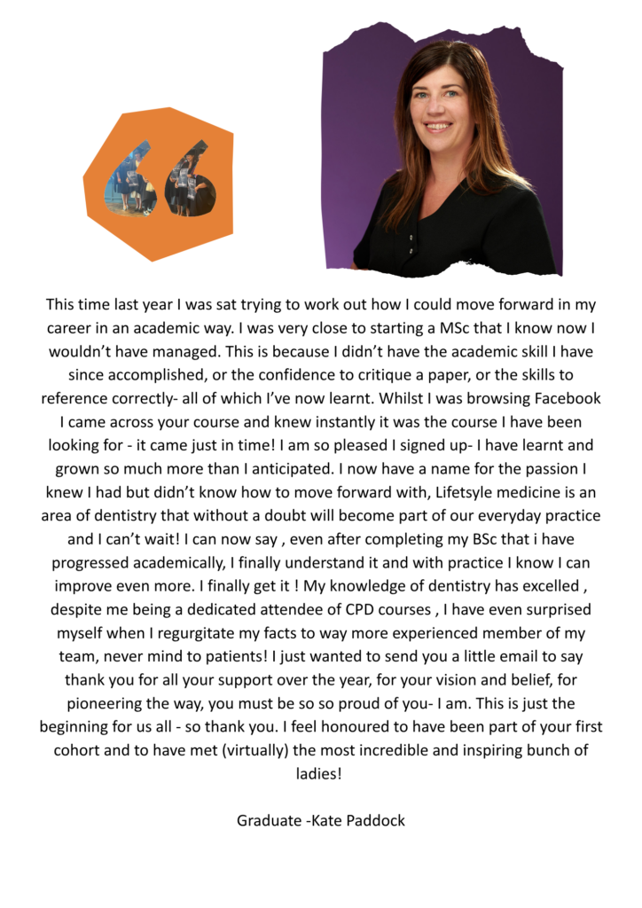 Learner testimonial